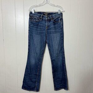 Lucky Brand Lisa Sweet N Low Bootcut Jeans Women’s Size 4/27 Blue Wash Denim